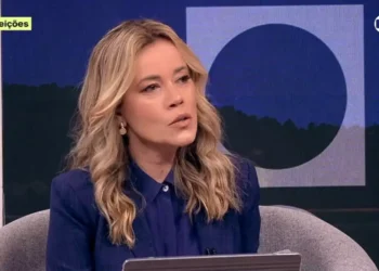 A apresentadora Natuza Nery classificou de 'mansplaining' a atitude de Lula com Renata Vasconcellos
Foto: Reprodução/TV