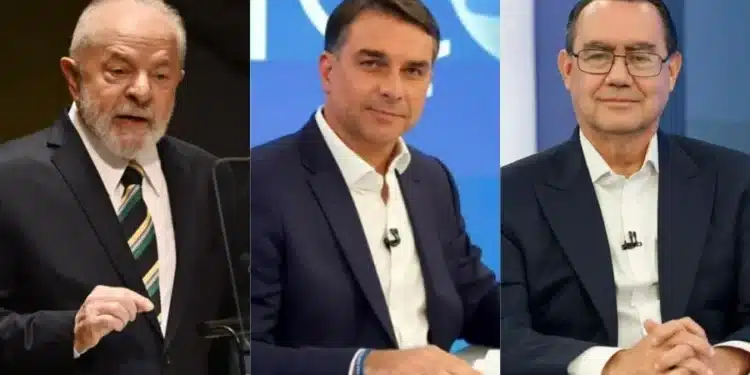 Os candidatos à Presidência da República: Lula (PT), Flávio Bolsonaro (PL) e Augusto Cury (Avante)
Imagem: Ed Jones/AFP e Manoella Mello/Globo