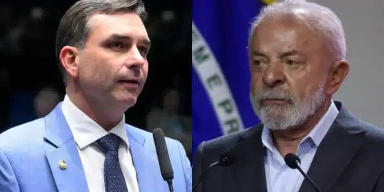 Senador Flávio Bolsonaro e presidente Lula
Carlos Moura/Agência Senado/Ueslei Marcelino/COP30