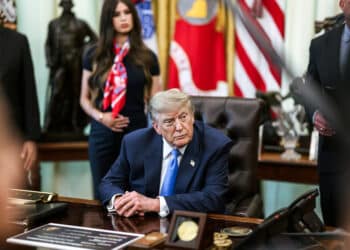 President Donald J. Trump signs an Executive Order regarding childhood vaccines in the Oval Office, Monday, August 10, 2026. (Official White House Photo by Molly Riley)