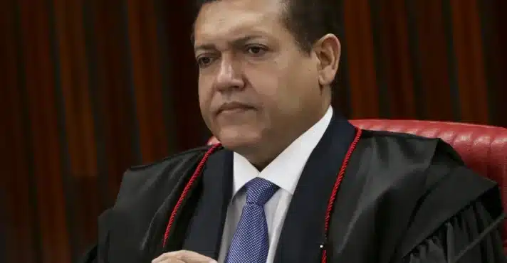 O ministro Kassio Nunes Marques durante sessao no STF | Foto: Marcelo Camargo/Agencia Brasil