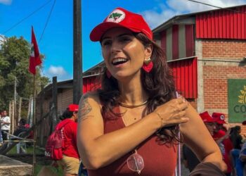 Ex-deputada federal e pré-candidata ao Senado no RS, Manuela D’Ávila - Foto: redes sociais.