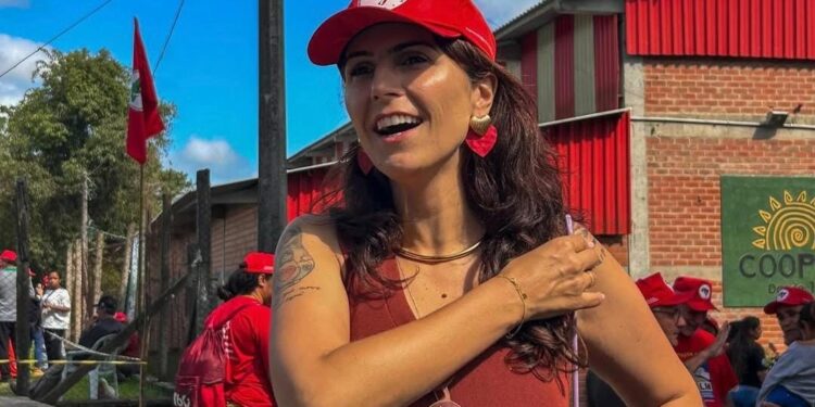 Ex-deputada federal e pré-candidata ao Senado no RS, Manuela D’Ávila - Foto: redes sociais.