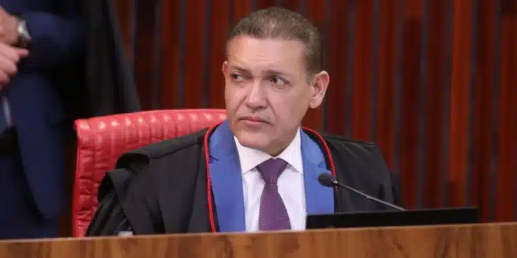 O ministro do STF e presidente do TSE, Kassio Nunes Marques • Luiz Roberto/TSE