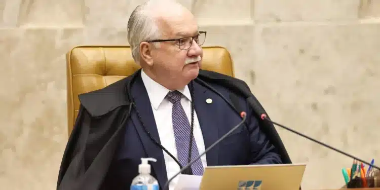 O presidente do STF, Edson Fachin (Alejandro Zambrana/STF)