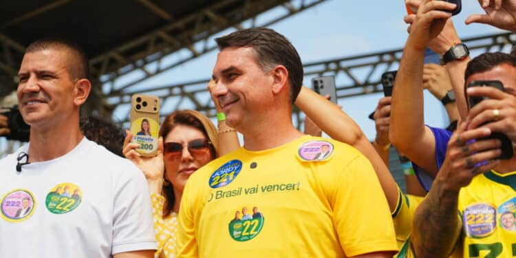 Foto: Charles Vieira/Campanha Flávio Bolsonaro