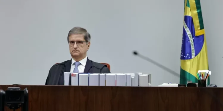 9.set.2025 - O procurador-geral da República, Paulo Gonet, no julgamento de Bolsonaro e de sete réus por tentativa de golpe de Estado
Imagem: Rosinei Coutinho/Divulgação