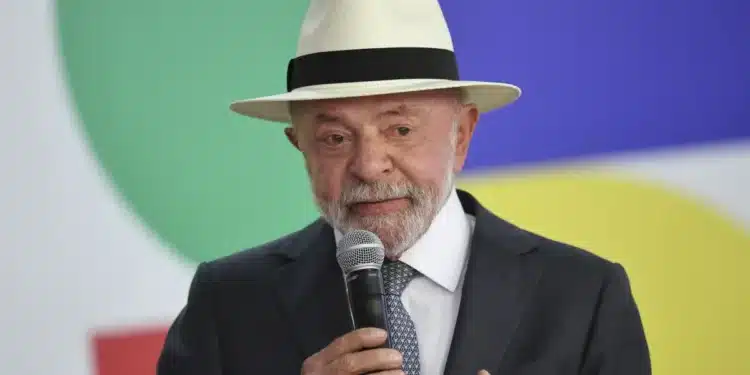 O presidente Luiz inácio Lula da Silva (PT) • Mateus Bonomi/Estadão Conteúdo