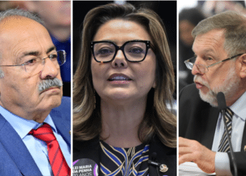 Chico Rodrigues, Leila Barros e Flávio Arns Fotos: Geraldo Magela, Carlos Moura e Saulo Cruz (Agência Senado)