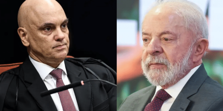 Alexandre de Moraes e Lula. (Fotos: Agência Brasil)
