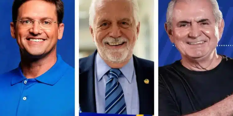 João Roma, Jaques Wagner e Angelo Coronel (Redes sociais/Reprodução | Rafael Nunes/Divulgação | Redes sociais/Reprodução)