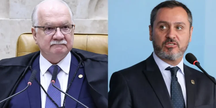 Diretor-geral da Polícia Federal, Andrei Rodrigues, reúne-se com o presidente do STF, Edson Fachin, no CNJ em meio ao impasse da corporação com André Mendonça
Crédito: Antonio Augusto/STF | Tom Costa/MSP