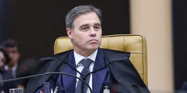 O ministro André Mendonça, durante sessão do STF (Antonio Augusto/STF)