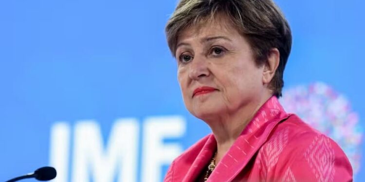 Diretora-gerente do Fundo Monetário Internacional (FMI), Kristalina Georgieva, confirma volta para Venezuela — Foto: Tierney L. Cross/Bloomberg