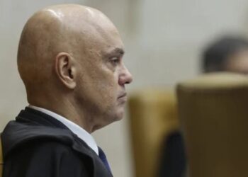 Moraes acumula contradições e mentiras sobre sua relação com Vorcaro. (Foto: Rosinei Coutinho / STF)