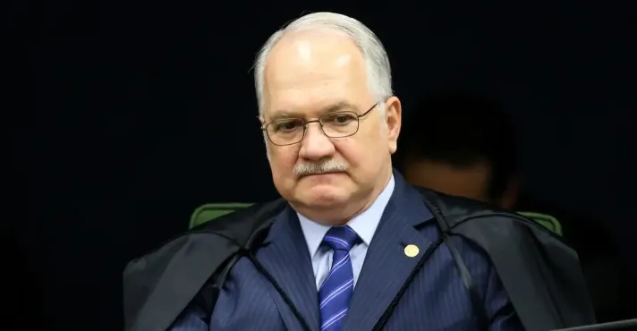 O presidente do CNJ e do STF, ministro Edson Fachin | Foto: Marcelo Camargo/Agência Brasil
