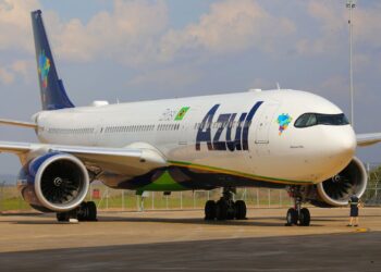 Instabilidade em GPS afeta voos da Azul com aeronaves da Embraer - Foto: Cia Aérea Azul/Divulgação