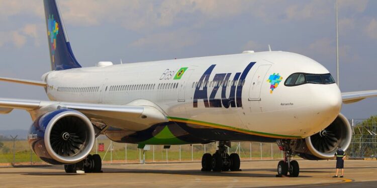 Instabilidade em GPS afeta voos da Azul com aeronaves da Embraer - Foto: Cia Aérea Azul/Divulgação