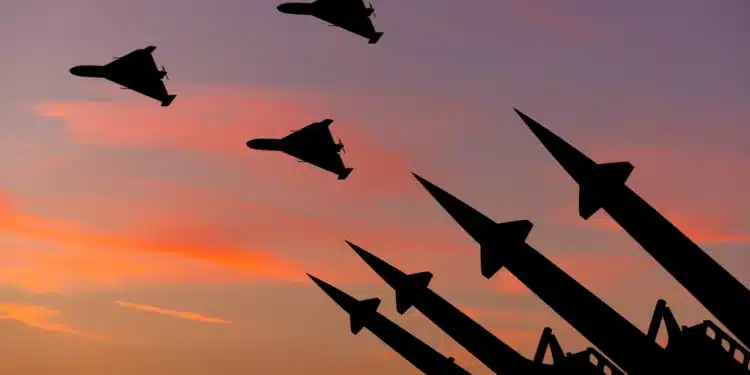 Mísseis e drones
FOTO: Getty Images