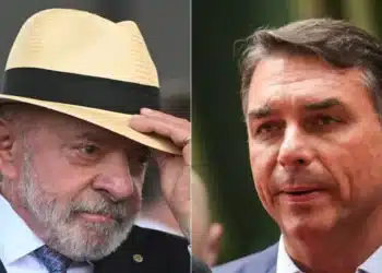 Lula e Flávio Bolsonaro concorrem à Presidência da República
Imagem: Lucio Tavora/Xinhua | Felipe Iruatã/Folhapress