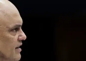 Moraes durante uma sessao da Suprema Corte em Brasilia - 19/8/2025 | Foto: Adriano Machado/Reuters