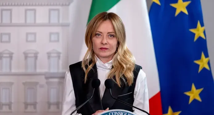 Giorgia Meloni, primeira-ministra italianaAntonio Masiello/Getty Images