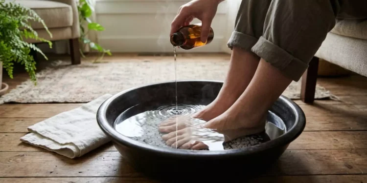 vinagre pode irritar peles sensíveis ou machucadas por causa de sua acidez.
Foto: Imagem gerada por inteligência artificial / Catraca Livre