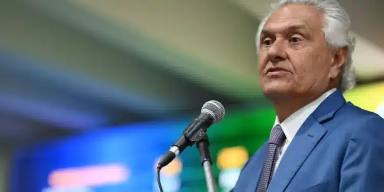 O ex-governador de Goiás, Ronaldo Caiado • Romullo Carvalho e Wesley Costa