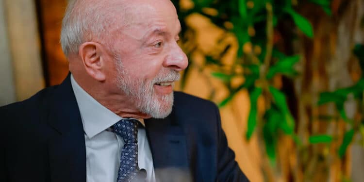 Lula em entrevista ao SBT Foto: Ricardo Stuckert