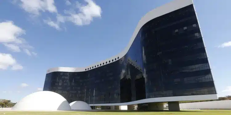 Fachada do prédio do Tribunal Superior Eleitoral (TSE), em Brasília. • Dida Sampaio / Estadão Conteúdo