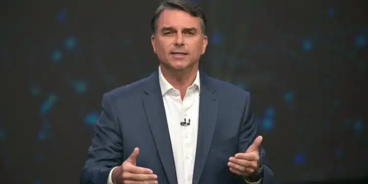 Flávio Bolsonaro (PL). Foto: Nelson Almeida/AFP