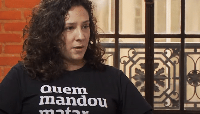 Monica Benicio Foto: Reprodução/YouTube Rede TVT