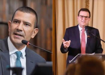 Resultado pode definir se Douglas Ruas (PL) será eleito no 1º turno ou terá 2º turno com Eduardo Paes (PSD). Foto: Foto: Thiago Lontra/Alerj e Beth Santos/Prefeitura do Rio