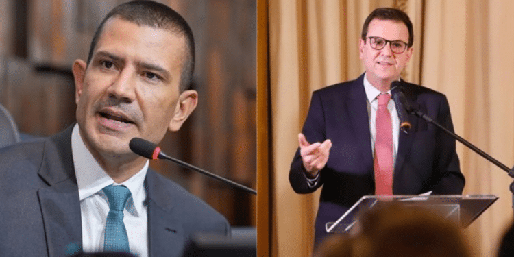 Resultado pode definir se Douglas Ruas (PL) será eleito no 1º turno ou terá 2º turno com Eduardo Paes (PSD). Foto: Foto: Thiago Lontra/Alerj e Beth Santos/Prefeitura do Rio