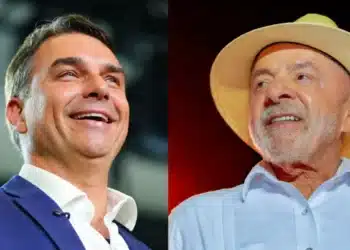 Flávio Bolsonaro (PL) e Luiz Inácio Lula da Silva (PT) vão disputar o segundo turno das eleições em 25 de outubro  • Divulgação