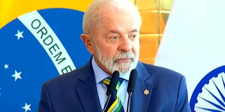 Presidente Luiz Inácio Lula da Silva (PT) • Reprodução/Youtube/CanalGov