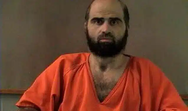 Nidal Hasan em foto obtida pela Reuters em 29 de junho de 2012  • Reuters