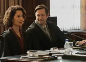 Marjorie Estiano e Vladimir Brichta em "Habeas Corpus", primeiro drama jurídico brasileiro da Netflix (Divulgação/Netflix)