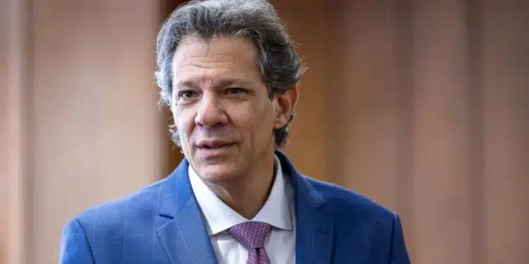 Fernando Haddad, ex-ministro da Fazenda e candidato do PT ao governo de São Paulo • Washington Costa/MF