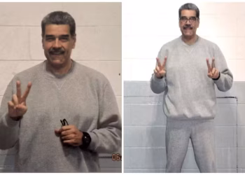 Perfil de Nicolás Maduro publica fotos do ex-presidente da Venezuela na prisão — Foto: Reprodução