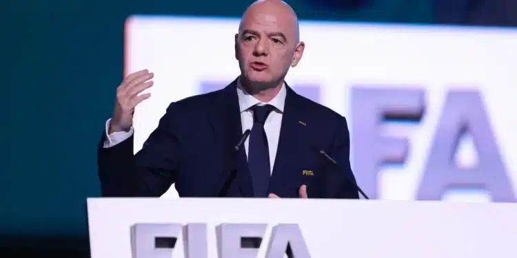 Gianni Infantino, presidente da Fifa • Elizabeth Ruiz Ruiz - FIFA/FIFA via Getty Images