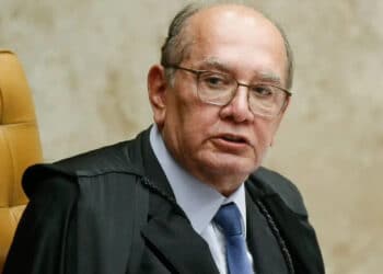 Ministro Gilmar Mendes em sessão plenária do STF | Foto: Reprodução/ Victor Piemonte/STF