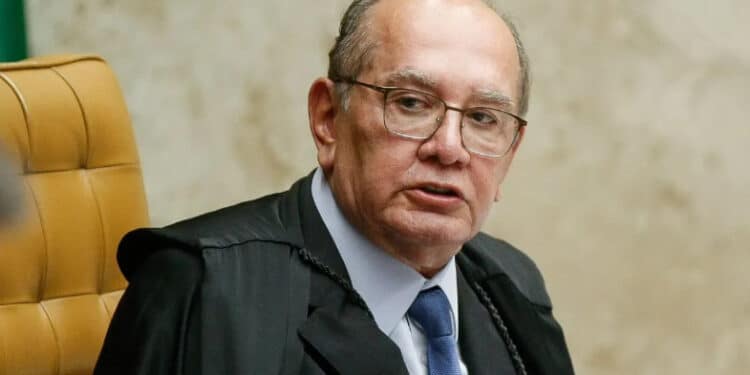 Ministro Gilmar Mendes em sessão plenária do STF | Foto: Reprodução/ Victor Piemonte/STF