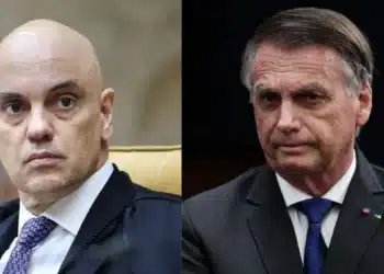 O ministro do STF Alexandre de Moraes e o ex-presidente Jair Bolsonaro (PL)  • Fellipe Sampaio/STF | Ton Molina/STF