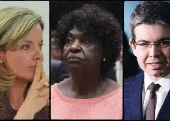 Gleisi, Benedita e Randolfe: liderancas petistas perdem espaco em 2027 | Foto: Montagem sobre reprodução/Redes sociais