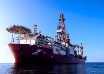 Exploração de petróleo na Marquem Equatorial — Foto: Petrobras/Divulgação
